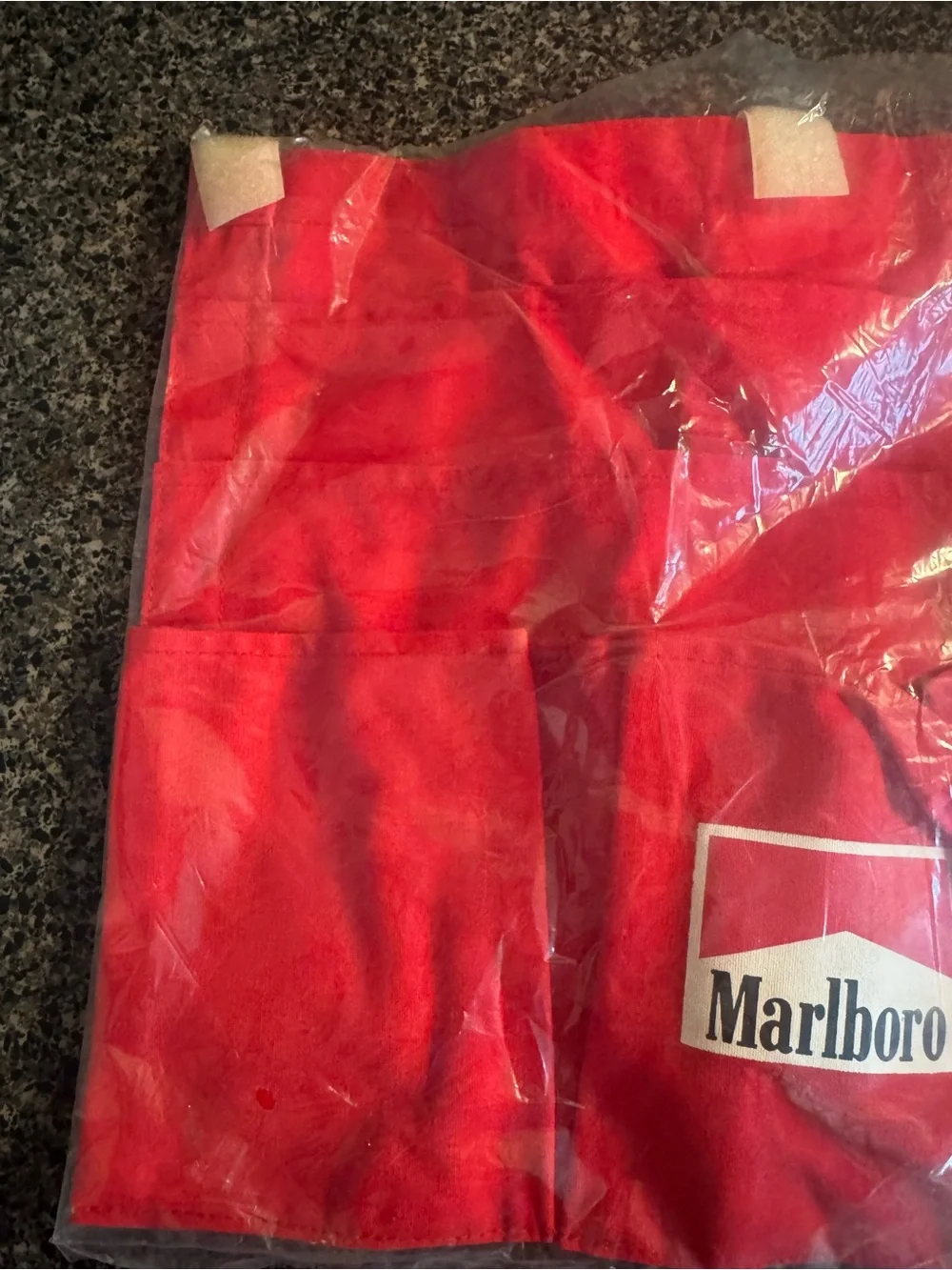 VTG Marlboro Red and White Logo Belt Tool Pouch NWT